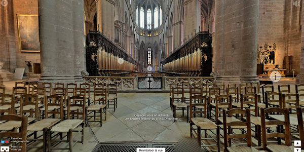 La Cathédrale de Rodez en réalité virtuelle