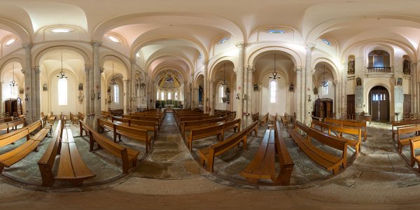 Eglise de Gabriac - La nef