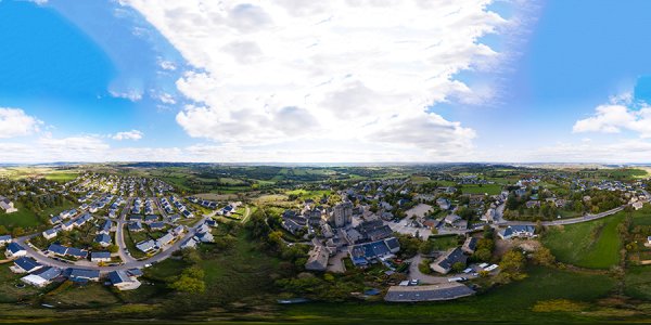 Village de Sainte-Radegonde en Aveyron