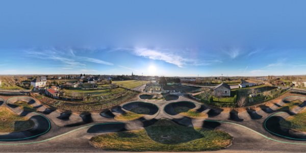Pumptrack de Naucelle en Aveyron