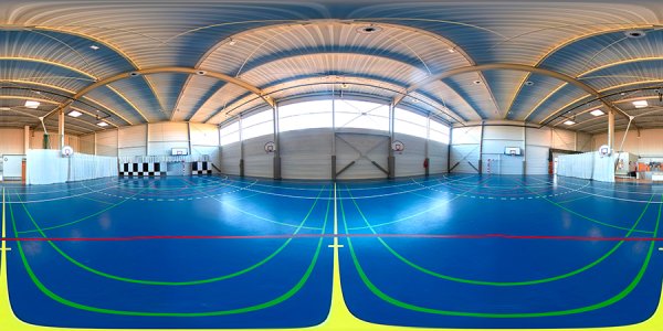 Gymnase de Baraqueville - Terrain N°1