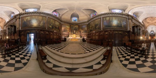 Chapelle de la Vierge de l'église Saint-Eustache de Paris