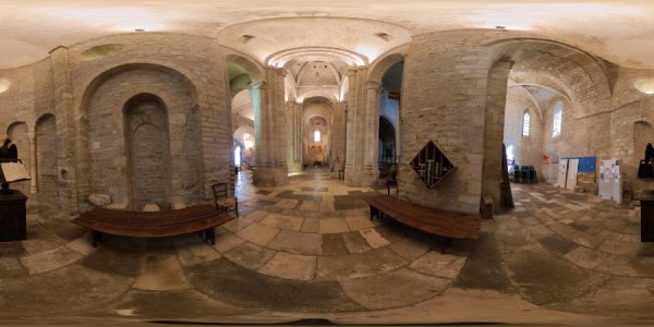 Transept de l'église Saint-Sépulcre de Villeneuve d'Aveyron